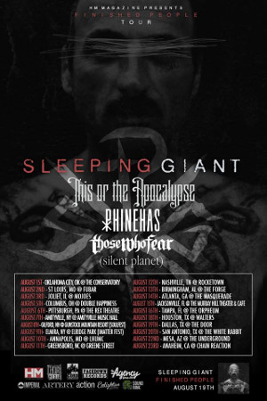 Sleeping Giant tour Aug 2014