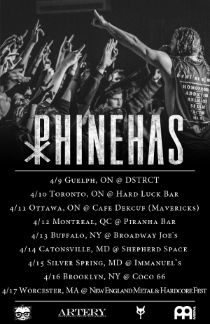 Phinehas 2015 spring tour